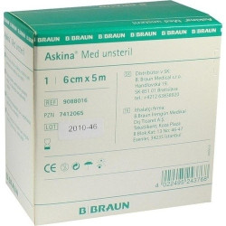 ASKINA MED UNST 5MX6CM ELASTISCHER UNST WUNDVERB, 1 ST – PZN 7412065