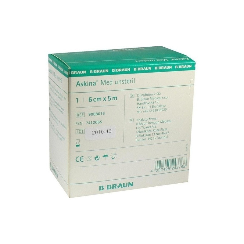 ASKINA MED UNST 5MX6CM ELASTISCHER UNST WUNDVERB, 1 ST – PZN 7412065