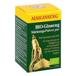 Alsiginseng Stärkungspulver pur (30 g) – PZN 3980849