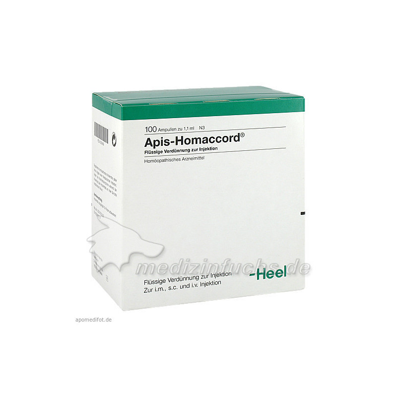 APIS HOMACCORD, 100 ST – PZN 59499