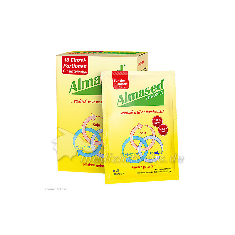 Almased Beutel, 10X50 G – PZN 7115605