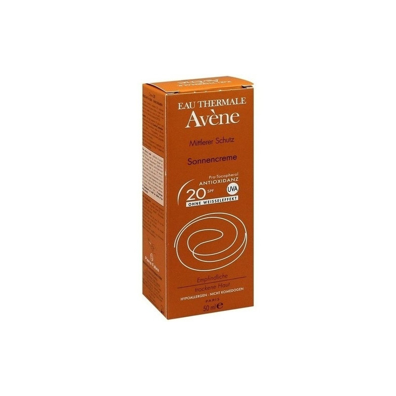 AVENE SunSitive Sonnencreme SPF 20, 50 ML – PZN 5874790