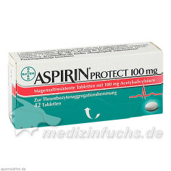 Aspirin protect 100mg, 42 ST – PZN 6706149