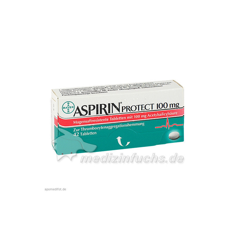 Aspirin protect 100mg, 42 ST – PZN 6706149