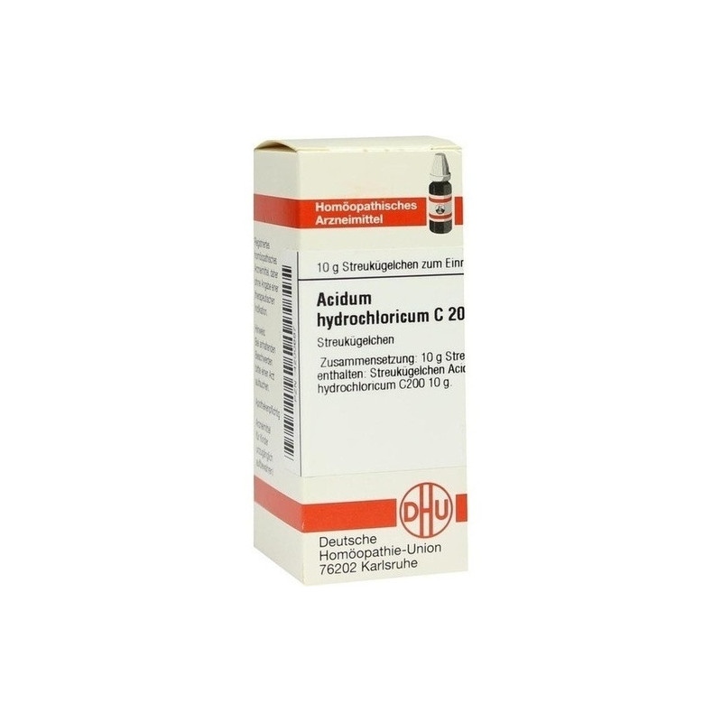 ACIDUM HYDROCHL C200, 10 G – PZN 4200687