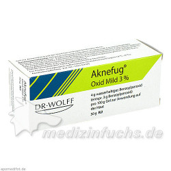 AKNEFUG-OXID MILD 3%, 50 G – PZN 4927745