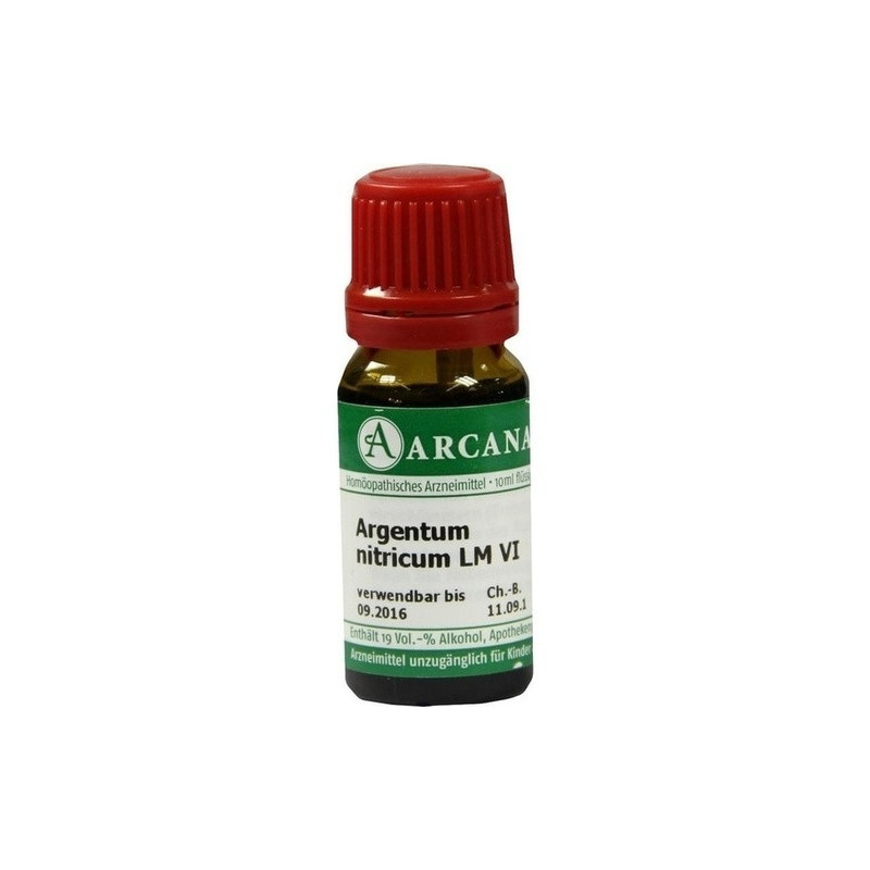 ARGENTUM NITRIC LM 6, 10 ML – PZN 7539251