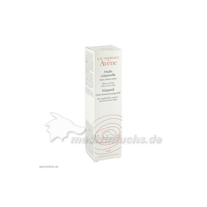 AVENE Körperöl mit Pumpspender, 200 ML – PZN 855486