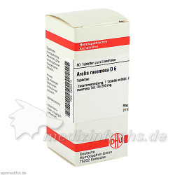 ARALIA RACEM D 6, 80 ST – PZN 2625514