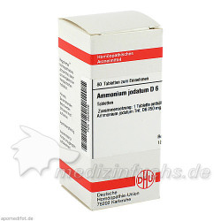 AMMONIUM JODAT D 6, 80 ST – PZN 2625046