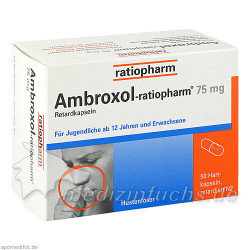 Ambroxol-ratiopharm 75mg Hustenlöser, 50 ST – PZN 680940