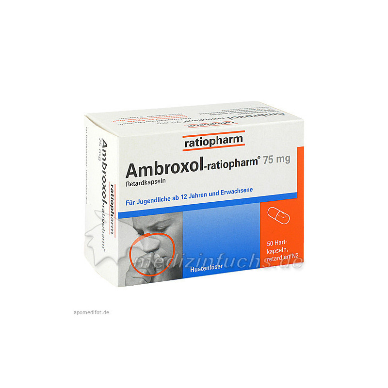 Ambroxol-ratiopharm 75mg Hustenlöser, 50 ST – PZN 680940