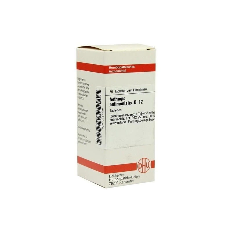 AETHIOPS ANTIMON D12, 80 ST – PZN 7157756
