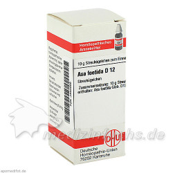 ASA FOETIDA D12, 10 G – PZN 2893999
