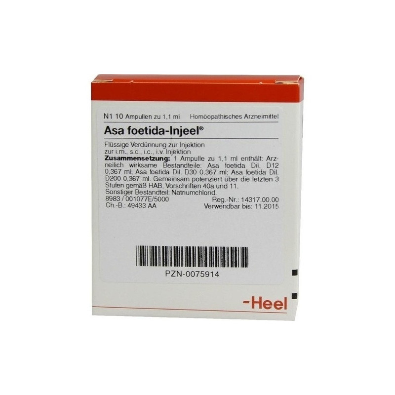 ASA FOETIDA INJ, 10 ST – PZN 75914