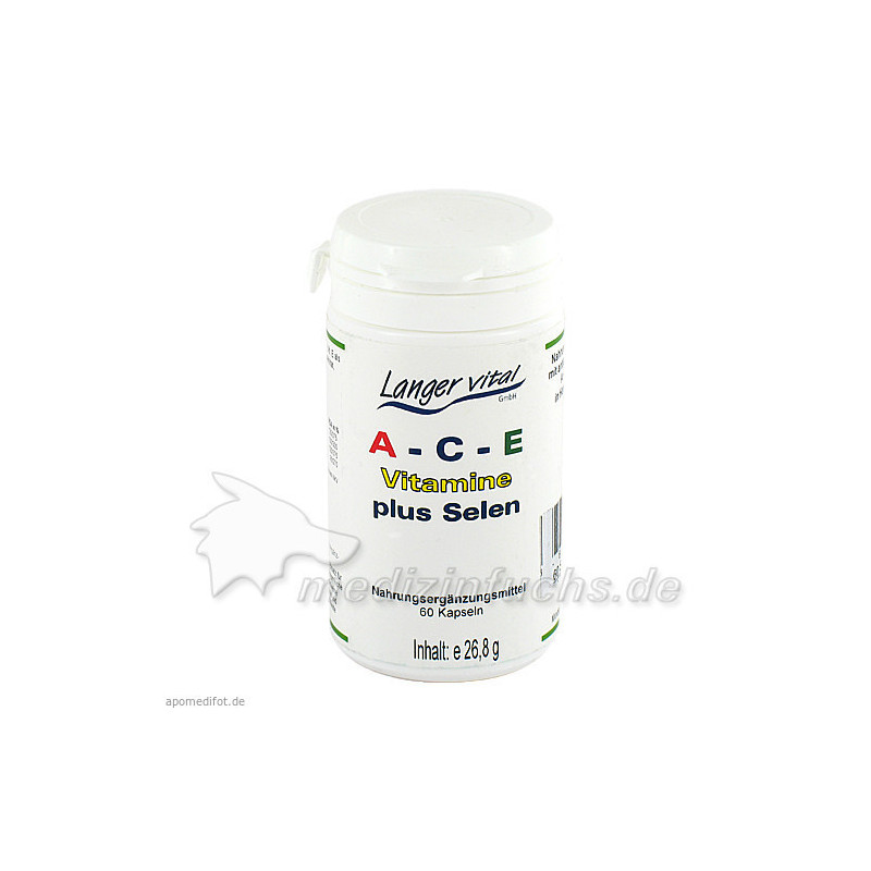 A-C-E plus Selen Kapseln, 60 ST – PZN 6959063