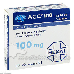 ACC 100 tabs Tabletten, 20 ST – PZN 451085