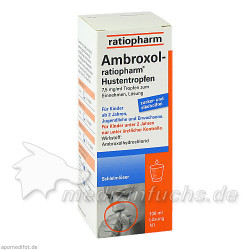 Ambroxol-ratiopharm Hustentropfen, 100 ML – PZN 563097