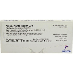 ARNICA PLANTA TOTA RH D30, 8X1 ML – PZN 1618363