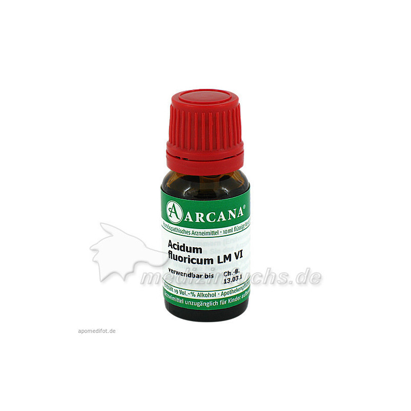 ACIDUM FLUORICUM LM 6 Dilution, 10 ML – PZN 7538228
