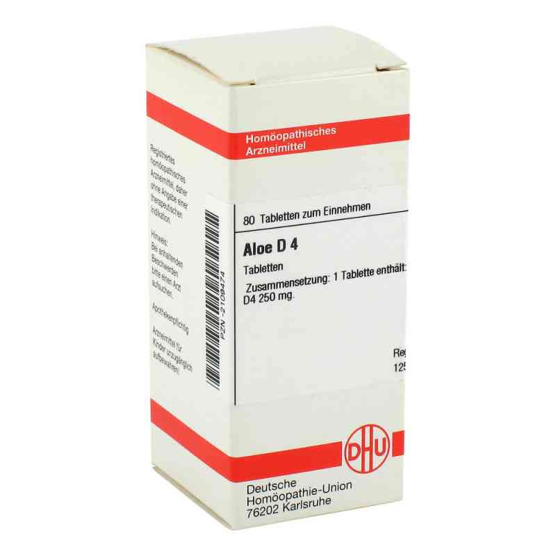 Aloe D 4 Tabletten (80 stk) – PZN 2109474