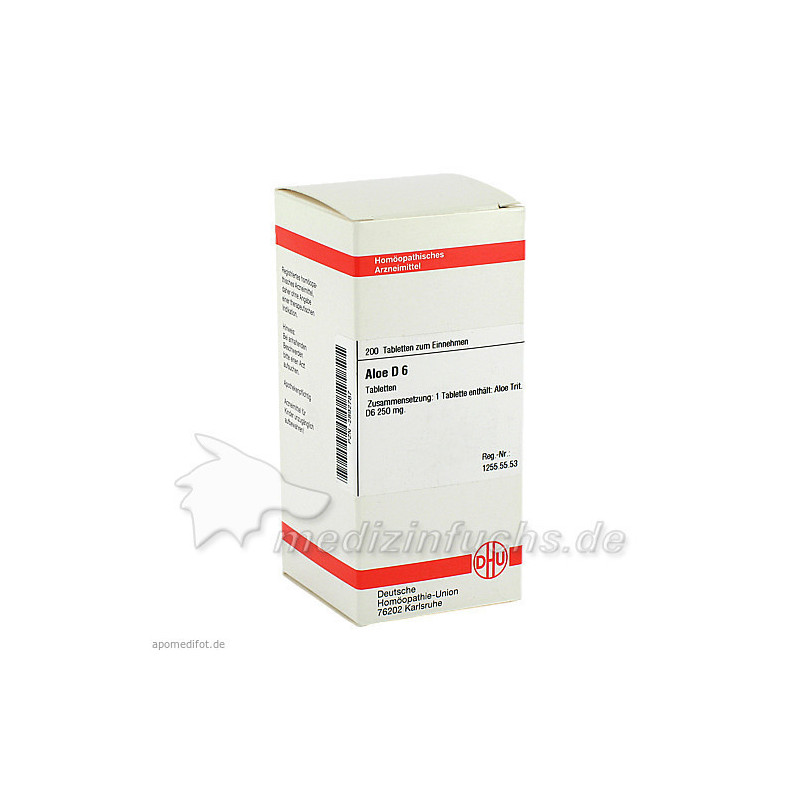 ALOE D 6, 200 ST – PZN 2892787