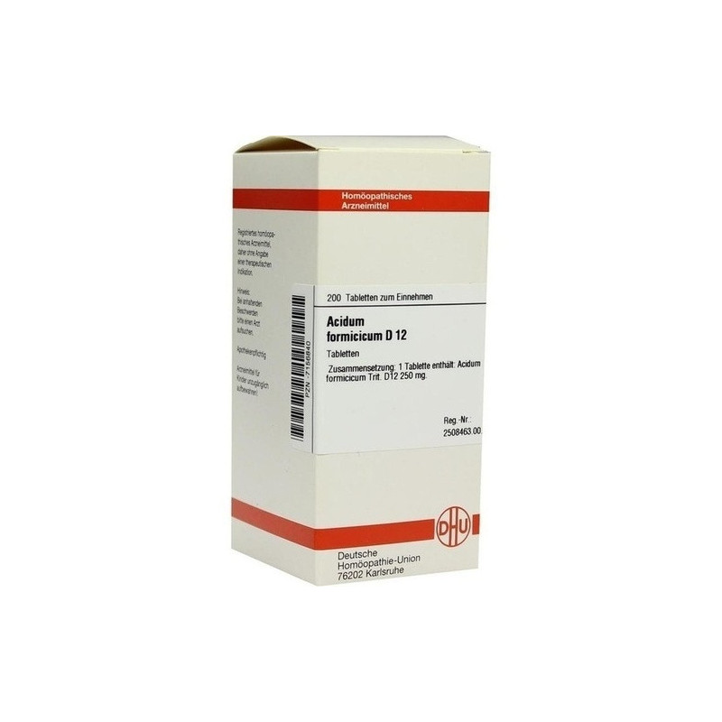 ACIDUM FORMIC D12, 200 ST – PZN 7156840