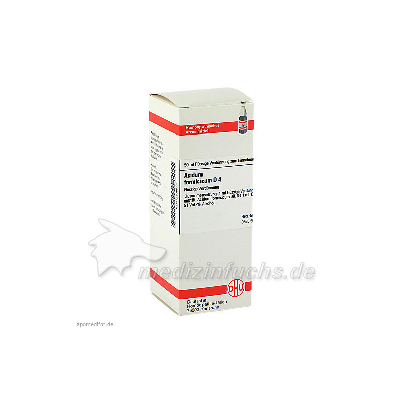 ACIDUM FORMIC D 4, 50 ML – PZN 2808522
