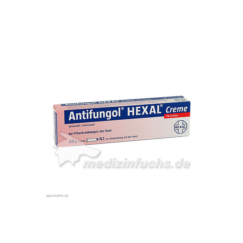 ANTIFUNGOL HEXAL Creme, 50 G – PZN 3117659