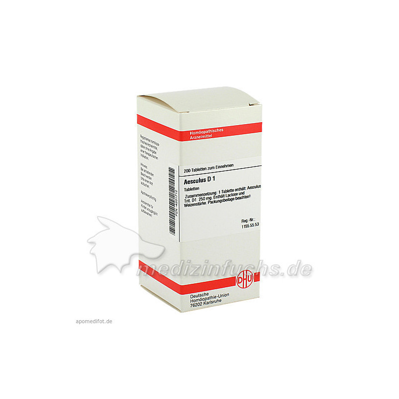 AESCULUS D 1, 200 ST – PZN 4201712