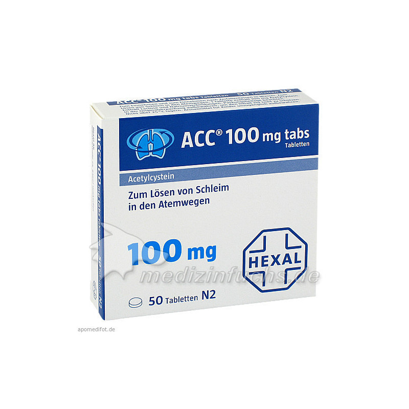 ACC 100 tabs, 50 ST – PZN 451091