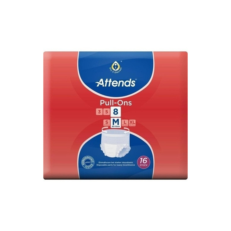 Attends Pull-Ons 8 Medium, 16 ST – PZN 10328629