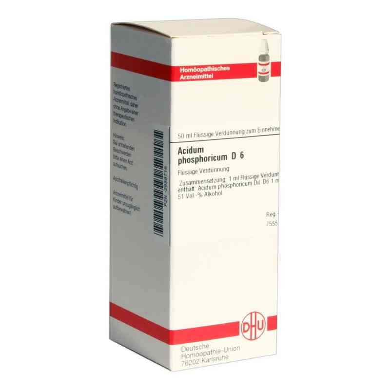Acidum Phosphoricum D 6 Dilution (50 ml) – PZN 2888716