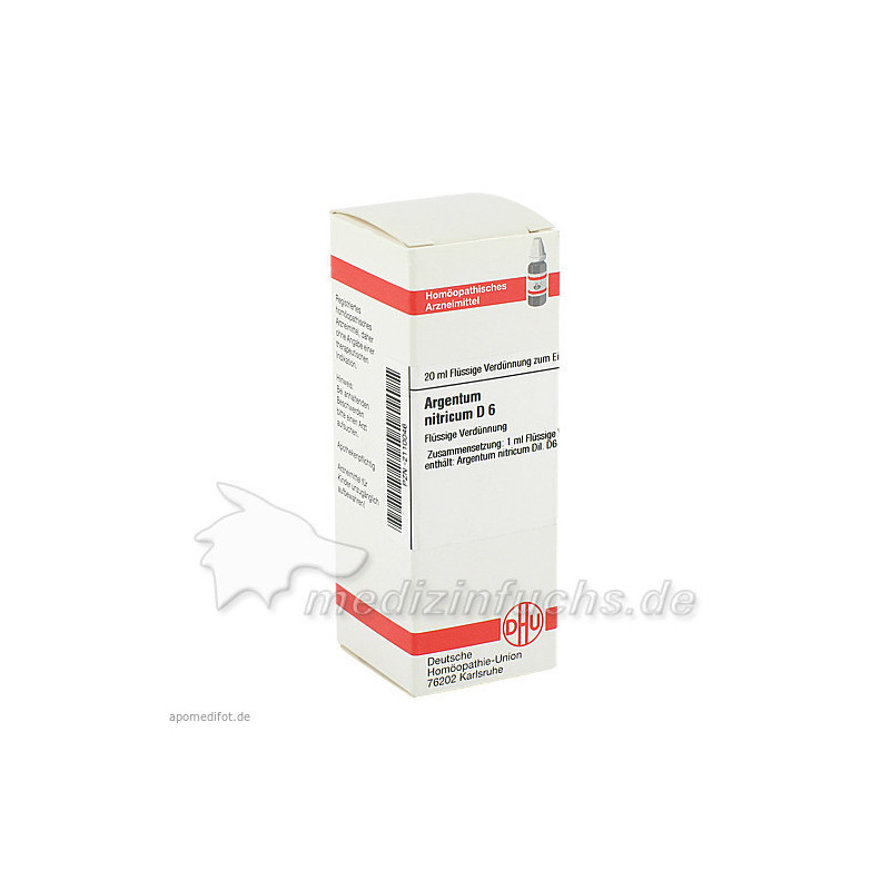 ARGENTUM NITR D 6, 20 ML – PZN 2110046