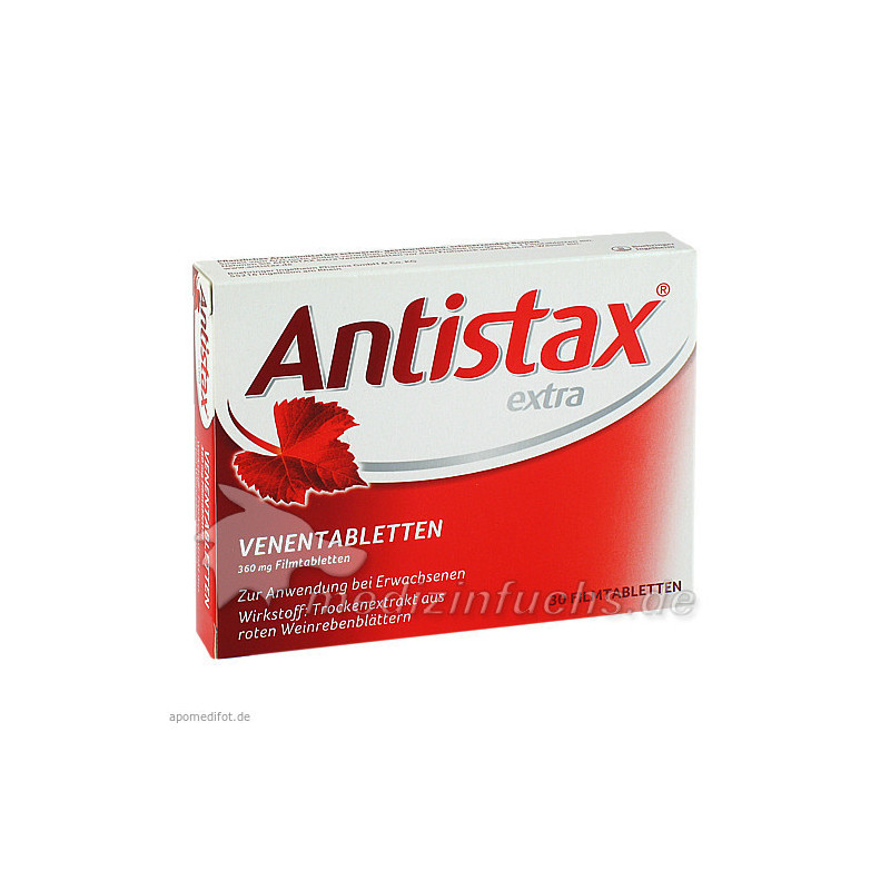 ANTISTAX extra Venentabletten, 30 ST – PZN 2312