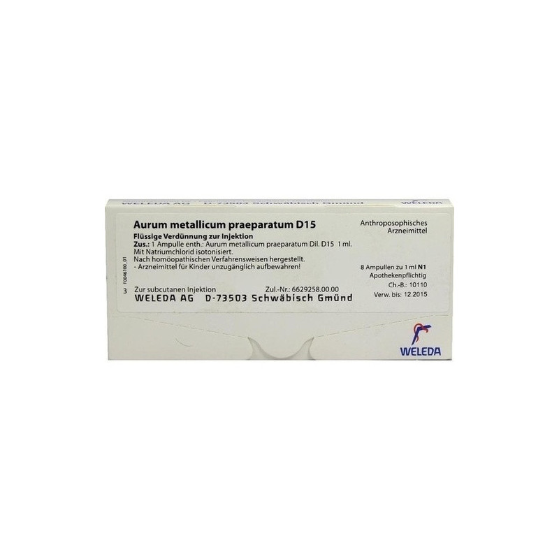 AURUM MET PRAEP D15, 8 ST – PZN 1618860