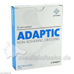 ADAPTIC 7.6X7.6 2012, 50 ST – PZN 4589188