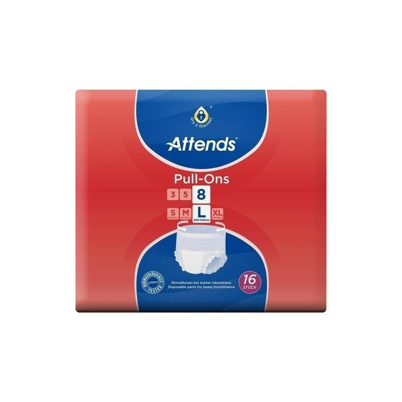 Attends Pull-Ons 8 Large, 16 ST – PZN 10328658