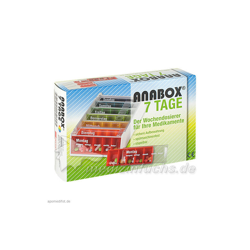 ANABOX 7 Tage Regenbogen, 1 ST – PZN 1889010