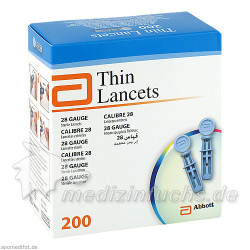 ABBOTT Thin Lancets, 200 ST – PZN 1747818