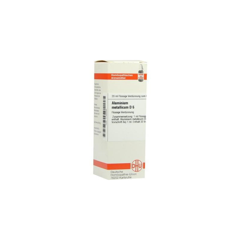 Aluminium Met. D 6 Dilution (20 ml) – PZN 7158365