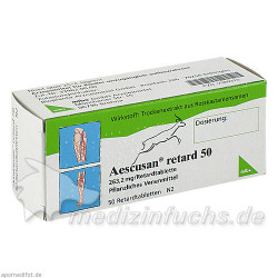 AESCUSAN retard 50 Retardtabletten, 50 ST – PZN 7380313