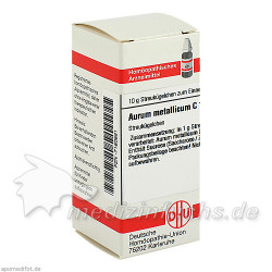 AURUM METALLICUM C12, 10 G – PZN 7160681