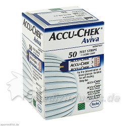 Accu-Chek Aviva Teststreifen Plasma II, 50 ST – PZN 9245039