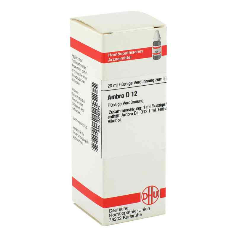 Ambra D 12 Dilution (20 ml) – PZN 2606273