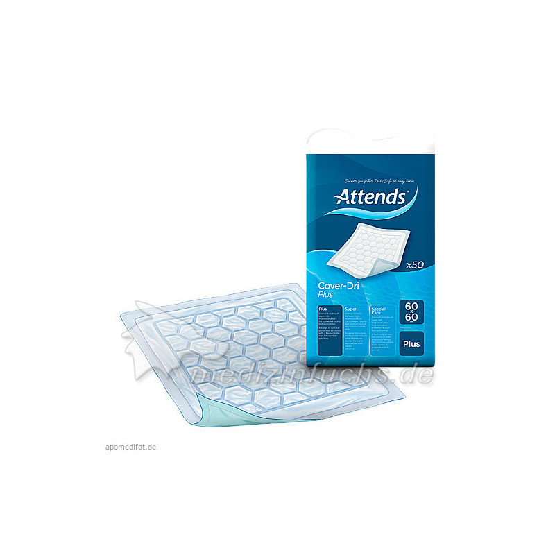 Attends Cover Dri Plus 60x60, 4X50 ST – PZN 1882924
