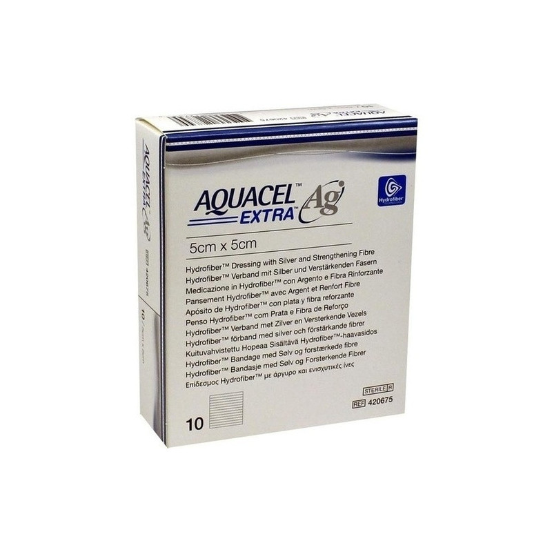 AQUACEL Ag Extra 5X5CM, 10 ST – PZN 9508444