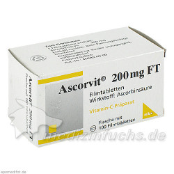 Ascorvit 200mg FT, 100 ST – PZN 6681283
