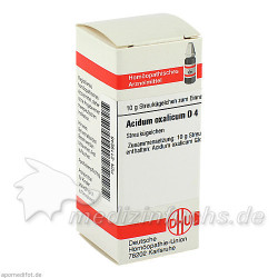 ACIDUM OXALIC D 4, 10 G – PZN 2119248