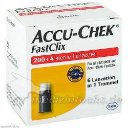 Accu-Chek Fastclix Lanzetten, 204 ST – PZN 7234988